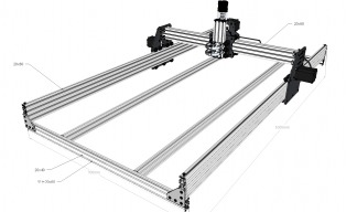 OPENBUILDS  도면 ROVO 750mm,1000mm,1500mm