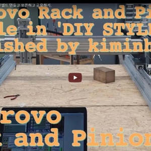 pro rovo Rack and Pinion,오픈빌드 만들고 오픈하고 공유하기. - YouTube